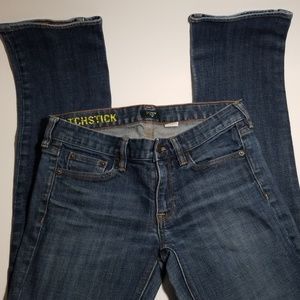 J Crew Matchstick Jeans
